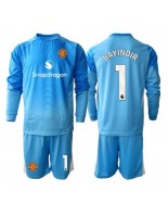 Manchester United Altay Bayindir #1 Keeper Hjemmedraktsett Barn 2025-26 Lange ermer (+ bukser)